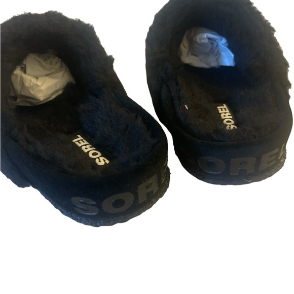 Sorel Youth Nakisha Slide 2 black, sea salt Size 4 - Picture 5 of 6